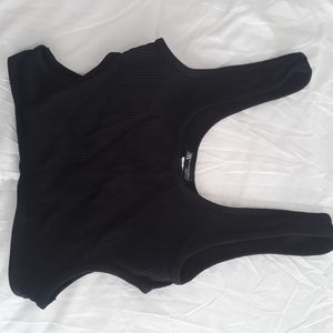 Zara cutout crop top